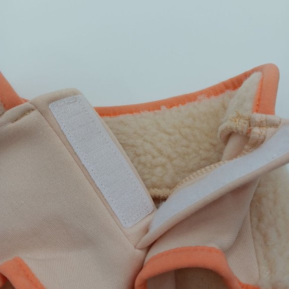 FAUX SHEARLING DOG VEST CREAM BOOTS &BARKLEY SIZE SMALL - Picture 6 of 11